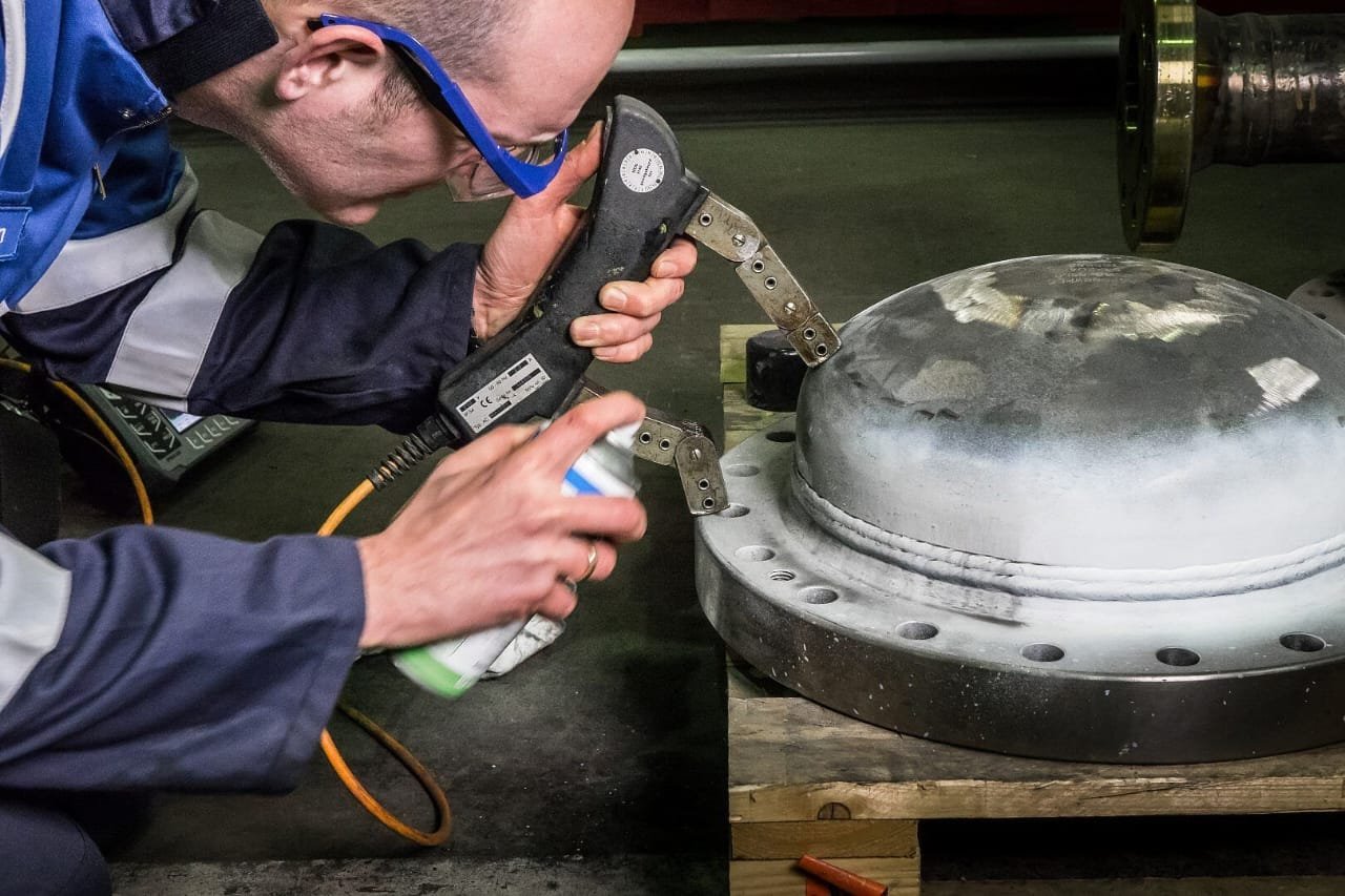 Magnetic Particle Testing (MPT) practical training